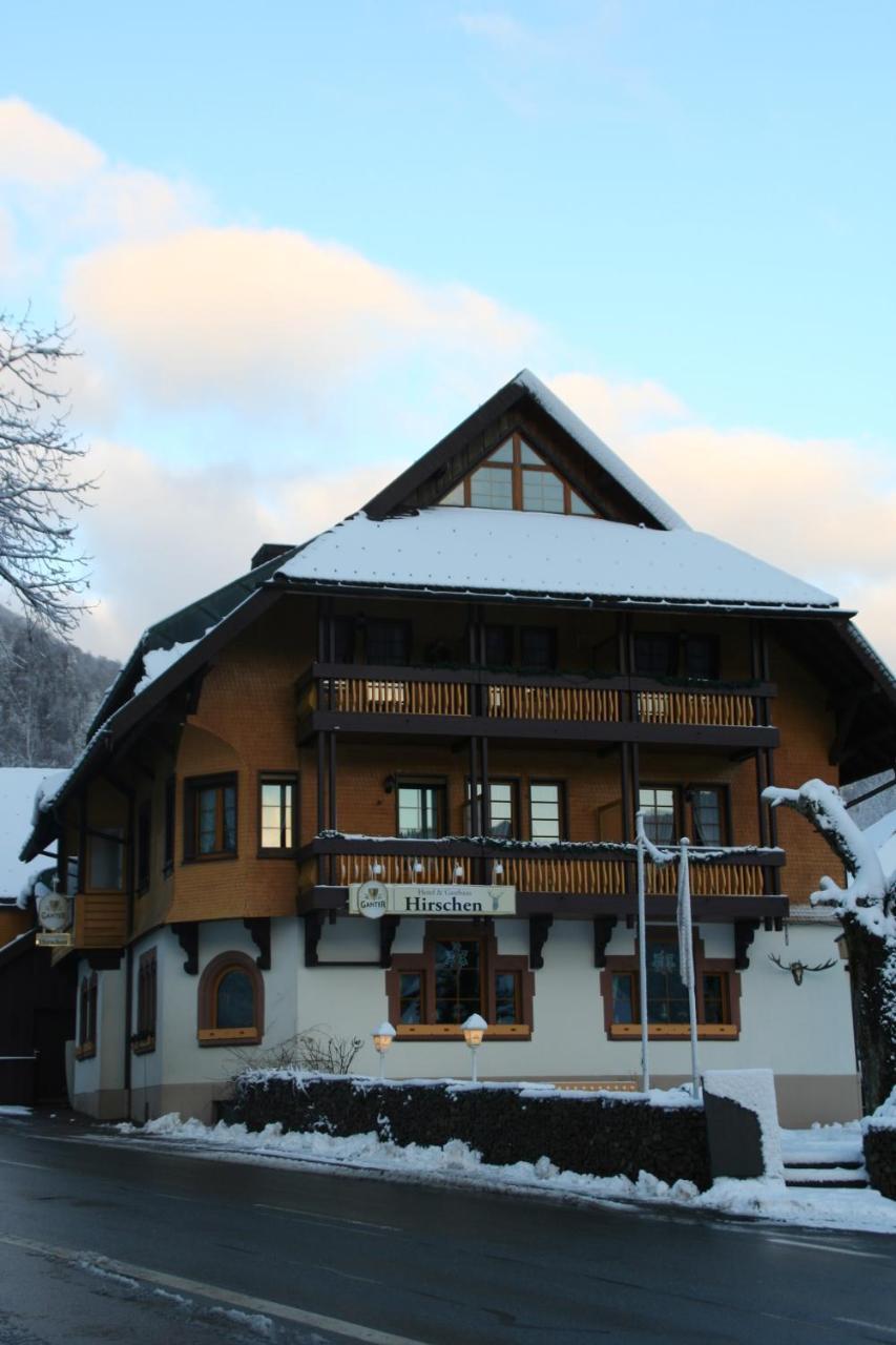 Hotel Gasthaus Hirschen Im Hochschwarzwald Todtnau Nahe Feldberg Экстерьер фото